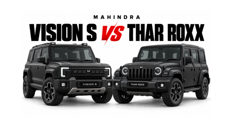 mahindra vision s vs thar roxx